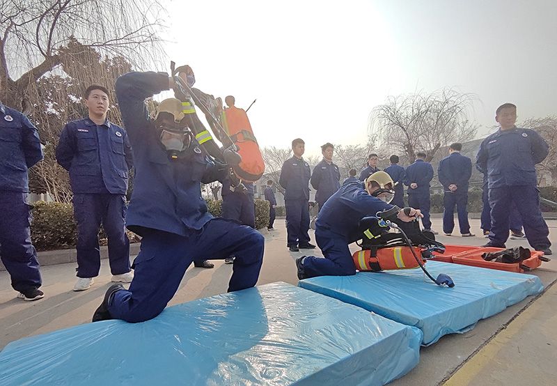 濮阳园区：强化安全风险管控 为全国两会召开营造良好氛围